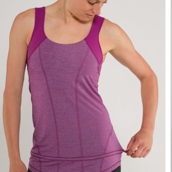 Lululemon Seawheeze RARE Run For Your Life Tank- Size 2 - Picture 7 of 8